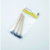 ZITSTOKJES HOUT+HOUDER 18 Z 3ST - thumbnail