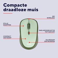 Trust YVI+Funkmaus Muis Draadloos Green - thumbnail