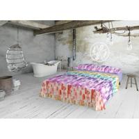 Beddengoedset Lois SAVAGE Mauve Bed van 90 - thumbnail
