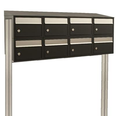 Stoer! Brickset 4-Breed, 2-Hoog Met Dak En Statief Zwart - 40215070_4x2ds