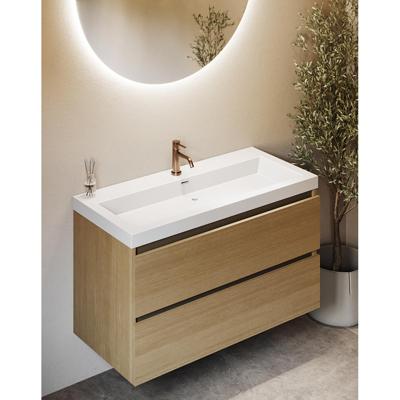 Wiesbaden Style Wastafelkraan - Geborsteld Brons Koper PVD