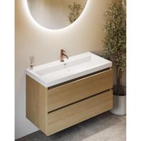 Wiesbaden Style Wastafelkraan - Geborsteld Brons Koper PVD - thumbnail