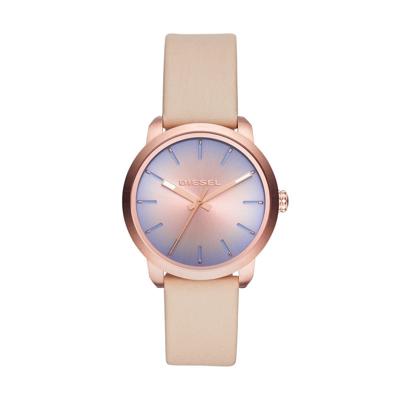 Horlogeband Diesel DZ5572 Leder Beige 18mm