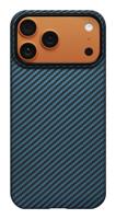 Pitaka Ultra slim case iPhone 17 Pro Max - Blue/Grey - thumbnail