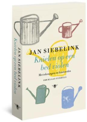 Jan  Siebelink Knielen op een bed violen (geïllustreerd)