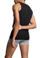 2-Pack heren hemden - Basic Tanktop - Katoenen onderhemd slim fit - Ronde hals - Zonder mouwen - thumbnail