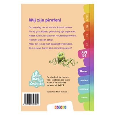 Zwijsen Boek AVI E4 Wij Zijn Piraten! Zwijsen Boek AVI E4 Wij Zijn Piraten!