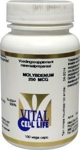 Vital Cell Life Molybdenum 250 mcg Capsules Vital Cell Life Molybdenum 250 mcg Capsules