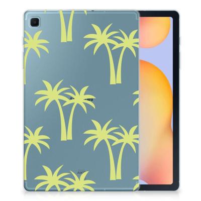 Samsung Galaxy Tab S6 Lite | S6 Lite (2022) | Siliconen hoesje | Palmtrees Samsung Galaxy Tab S6 Lite | S6 Lite (2022) | Siliconen hoesje | Palmtrees