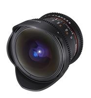 SAMYANG 13012T3.1N 12 mm T3.1 VDSLR ED AS NCS lens voor aansluiting fisheye Nikon zwart - thumbnail