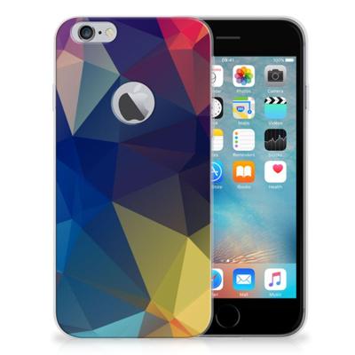 Apple iPhone 6 Plus | 6s Plus | TPU Hoesje | Polygon Dark