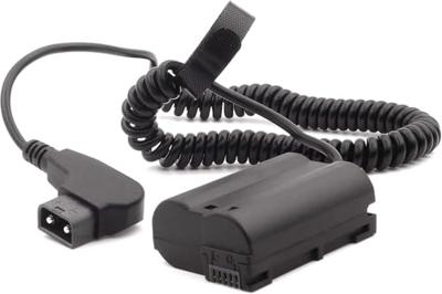 Dummy accu Nikon EN-EL15 / EN-EL15b / EN-EL15c met D-Tap aansluiting Dummy accu Nikon EN-EL15 / EN-EL15b / EN-EL15c met D-Tap aansluiting