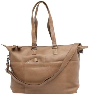 Newlooxs - new looxs laptoptas leer verla cognac 21 liter