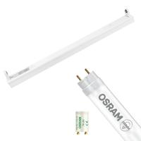 LED TL Armatuur met T8 Buis - OSRAM SubstiTUBE Value EM 840 - Aigi Dybolo - 60cm Enkel - 7.6W - Natuurlijk Wit 4000K - thumbnail