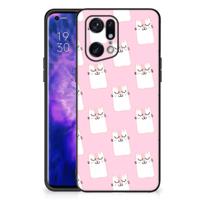 OPPO Find X5 Pro Dierenprint Telefoonhoesje Sleeping Cats - thumbnail