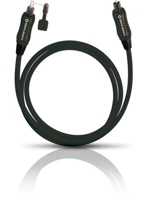 Toslink Audio Aansluitkabel [1x Toslink-stekker (ODT) - 1x Toslink-stekker (ODT)] 4.00 m Zwart Oehlbach OPTO Star Black