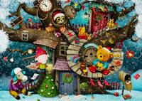 Fairy Tale Christmas Puzzel 1000 Stukjes - thumbnail