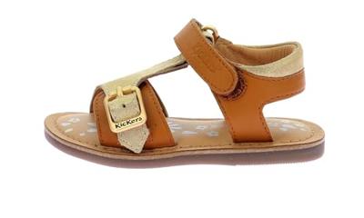 Leren kindersandalen Diazz KICKERS® kameel Leren kindersandalen Diazz KICKERS® kameel