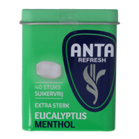 Anta Refresh eucalyptus menthol extra sterk suikervrij 72 Gram - thumbnail