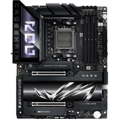 Asus ASUS ROG CROSSHAIR X870E HERO (AM5) (D) Moederbord Socket AMD AM5 Vormfactor ATX Moederbord chipset AMD® X870 Asus ASUS ROG CROSSHAIR X870E HERO (AM5) (D) Moederbord Socket AMD AM5 Vormfactor ATX Moederbord chipset AMD® X870