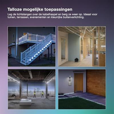 OSRAM 4099854449192 LED-strip complete set Met connector (male) 230 V 15 m Koudwit 1 stuk(s)