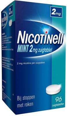 Nicotinell Zuigtablet Mint 2 mg - voor stoppen met roken