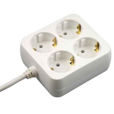 VB Stekkerdoos TCD 4V +RA 1.5 meter vierkant 3x1.5mm²