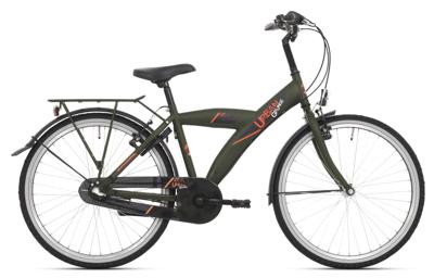 Bikefun Kinderfiets 26" bike fun urban - mat groen