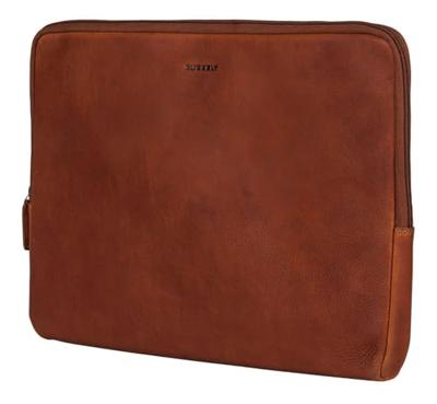 Burkely Antique Avery Laptopsleeve 15.6"-Cognac