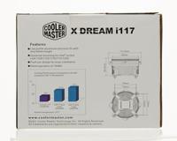 Cooler Master X Dream i117 Processor Koeler 9,5 cm Aluminium, Violet - thumbnail