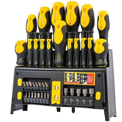Schroevendraaier- en bitset - 39 st - Toolland
