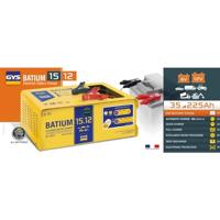Gys Batium 15/12 Accu lader |Professioneel | 230V | 6-12 V | 225 W - 5192024519 - thumbnail