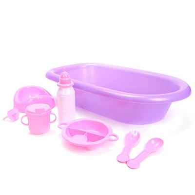 Baby rose babybad met accessoires 8 delig