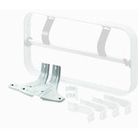 Voeten - set- voor papierafroller grijs - thumbnail