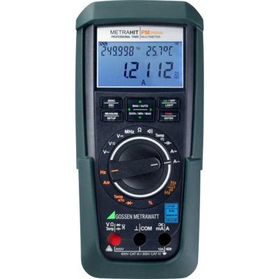 Gossen Metrawatt METRAHIT PM PRIME Multimeter Kalibratie (DAkkS) Digitaal Datalogger CAT III 600 V, CAT IV 300 V Weergave (counts): 310000 Gossen Metrawatt METRAHIT PM PRIME Multimeter Kalibratie (DAkkS) Digitaal Datalogger CAT III 600 V, CAT IV 300 V Weergave (counts): 310000