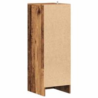 VidaXL Schoenenkast 32x35x92 cm bewerkt hout oud houtkleurig - thumbnail