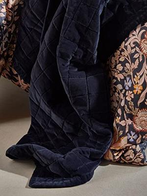 Essenza Julia Plaid Nightblue 100x150 cm