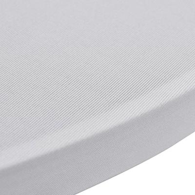VidaXL Statafelhoes stretch ø80cm wit (2 stuks)