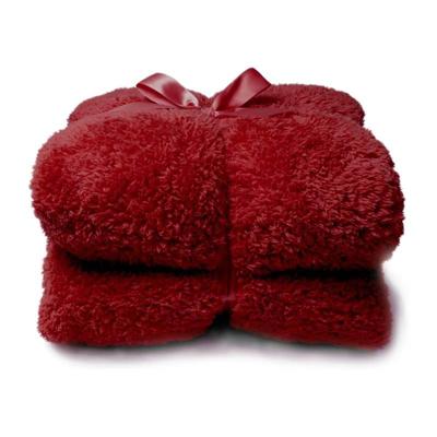 Unique Living Unique Living Plaid Teddy 150x200cm red