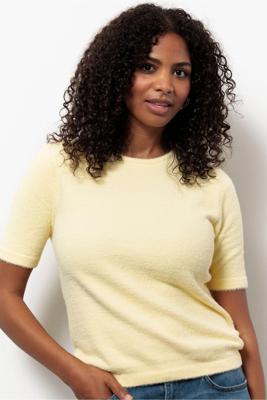 Studio Anneloes Felica Soft Pullover 13458 Trui 2100 Butter Yellow