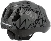 Polisport Kinderhelm bd balloons grijs maat xs - thumbnail