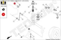 Stabilisatorlager aan draagarm 00217836 - thumbnail