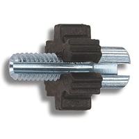 Domino stelbout adj. screw m6 zinced - thumbnail