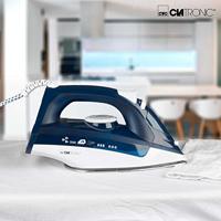 Clatronic DB 3704 Stoomstrijkijzer Wit, Blauw 2200 W - thumbnail