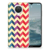 Nokia G20 | G10 | TPU bumper | Zigzag Multi Color - thumbnail