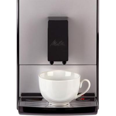 Melitta Solo Pure E950-666 Zwart en zilver espressomachine