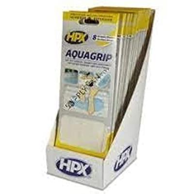 HPX Aqua Grip anti-slip tape (8 stuks) | Transparant | 20mm x 240mm - AG2024 AG2024