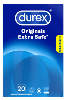 Durex Originals Extra Safe condooms Maxi Pack