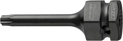 HAZET Krachtdopsleutelbit 995S6-T40LG · 1/2 inch (12,5 mm) vierkant hol, 24 mm buitenzeskant · Binnen-TORX®-profiel · SW T40 HAZET Krachtdopsleutelbit 995S6-T40LG · 1/2 inch (12,5 mm) vierkant hol, 24 mm buitenzeskant · Binnen-TORX®-profiel · SW T40