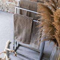 Handdoekrek Sealskin Tube Vrijstaand Chroom - thumbnail